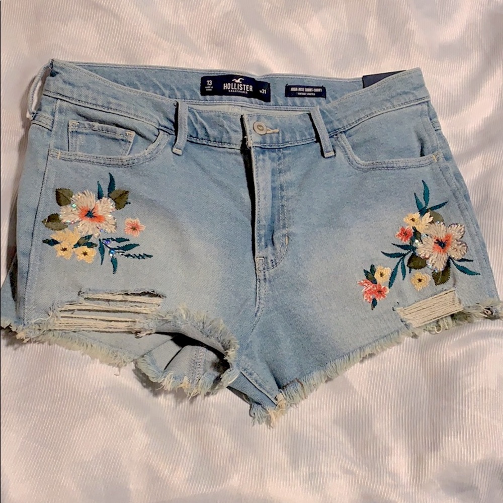 Girls High-Rise Short Shorts